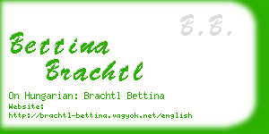 bettina brachtl business card